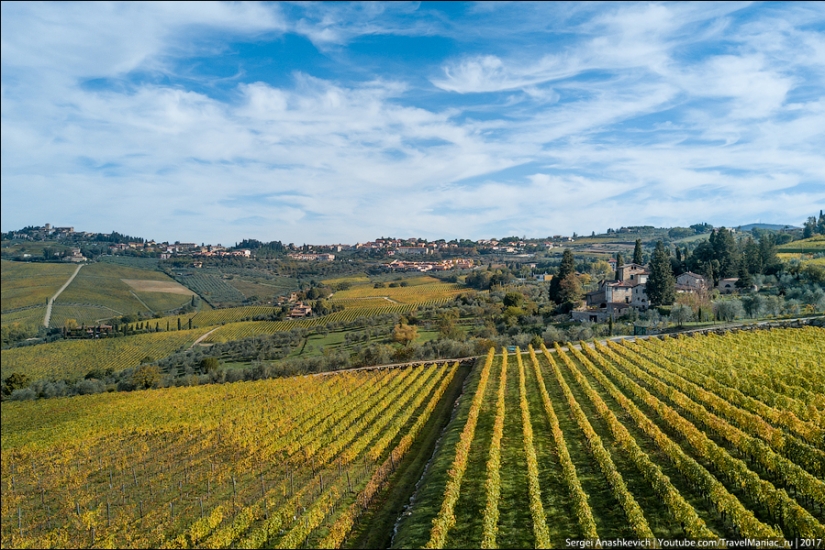 Flying over the nests of Tuscany: how to remove private property from a copter
