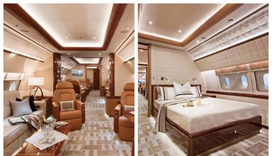 For high-flying birds: what the new luxury private jet for 17 passengers looks like from the inside For high-flying birds: what the new luxury private jet for 17 passengers looks like from the inside