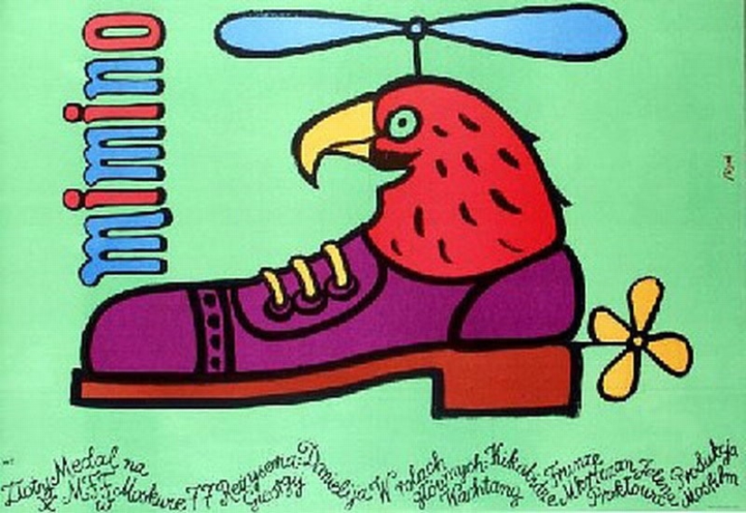 Foreign posters for Soviet films, balancing on the verge of genius and madness Foreign posters for Soviet films, balancing on the verge of genius and madness