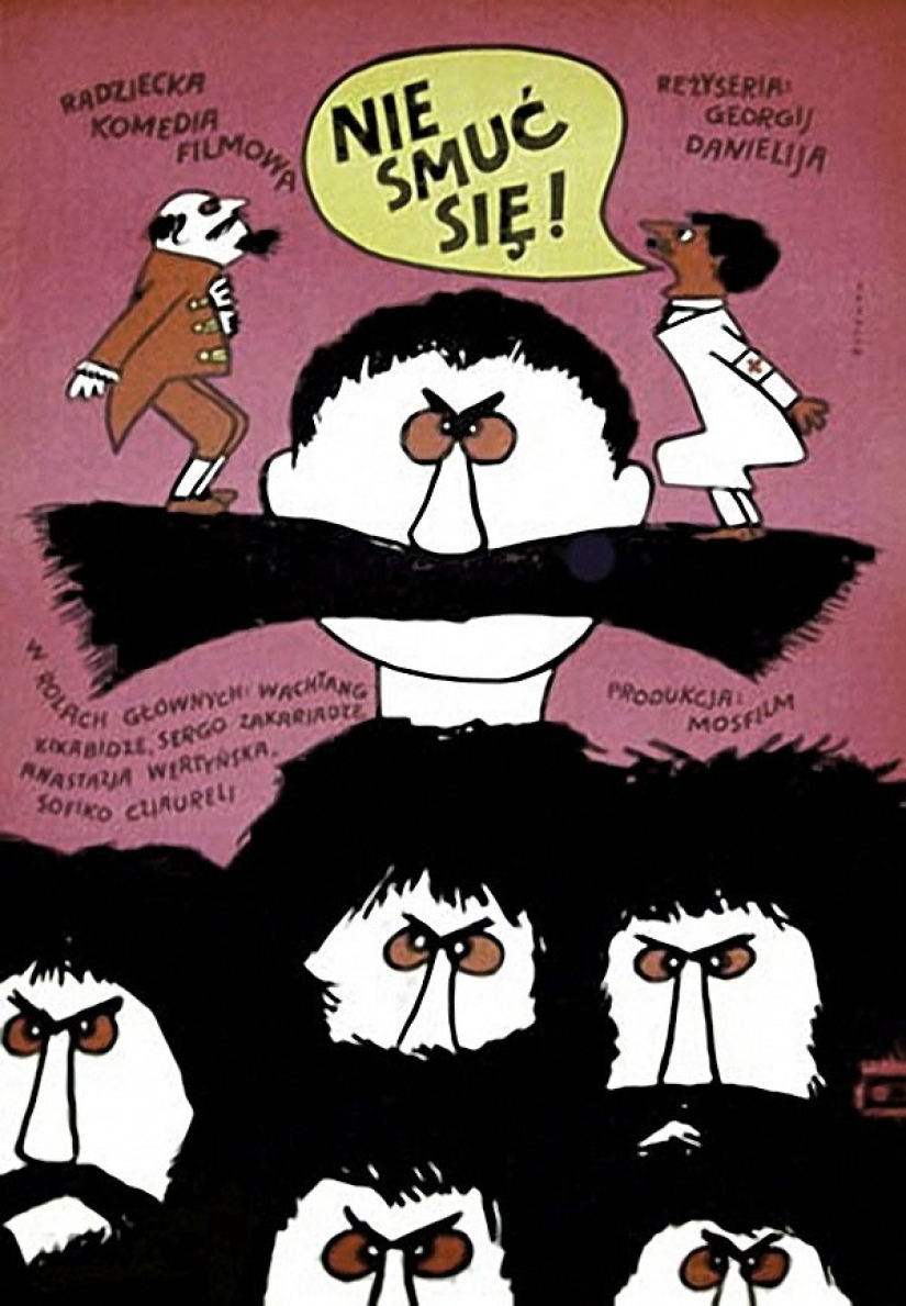 Foreign posters for Soviet films, balancing on the verge of genius and madness Foreign posters for Soviet films, balancing on the verge of genius and madness