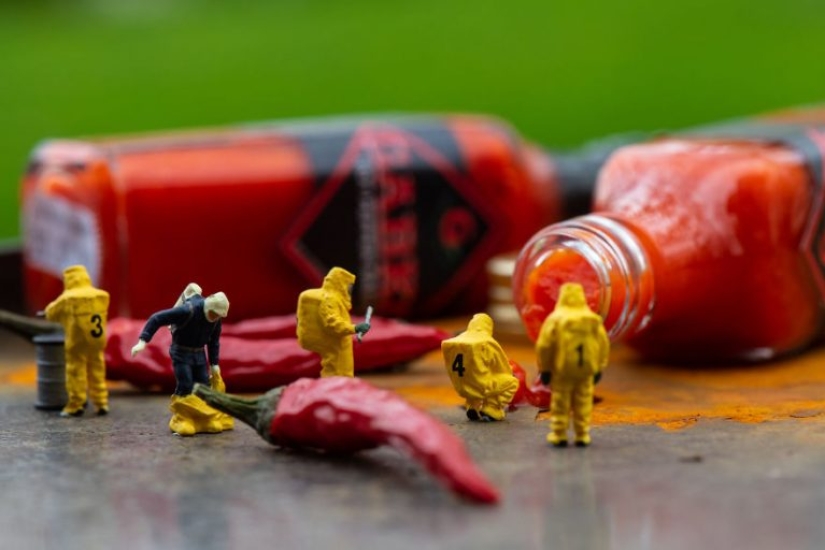 Fotógrafo transforma objetos cotidianos en atractivos mundos en miniatura Fotógrafo transforma objetos cotidianos en atractivos mundos en miniatura