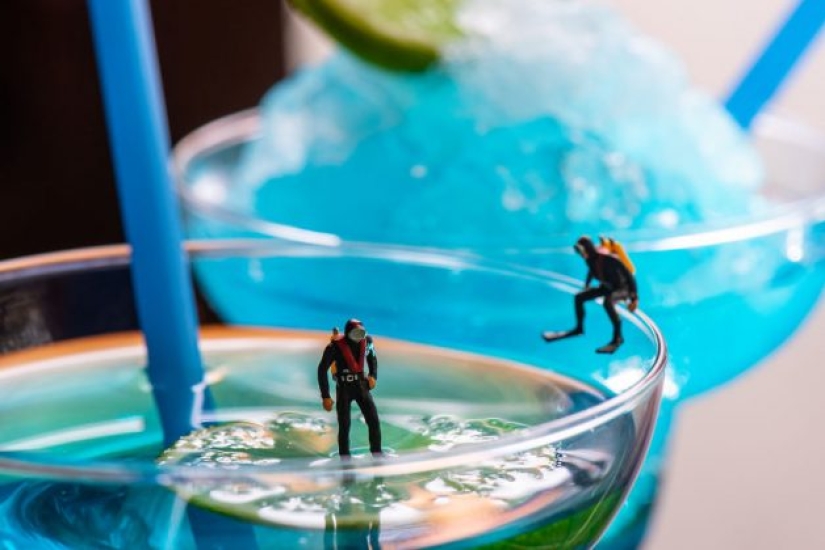 Fotógrafo transforma objetos cotidianos en atractivos mundos en miniatura Fotógrafo transforma objetos cotidianos en atractivos mundos en miniatura