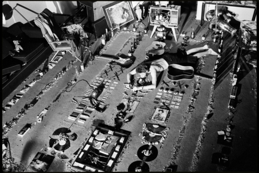 Fotos de detrás de escena de la película de 1982 Pink Floyd - The Wall