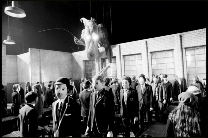 Fotos de detrás de escena de la película de 1982 Pink Floyd - The Wall