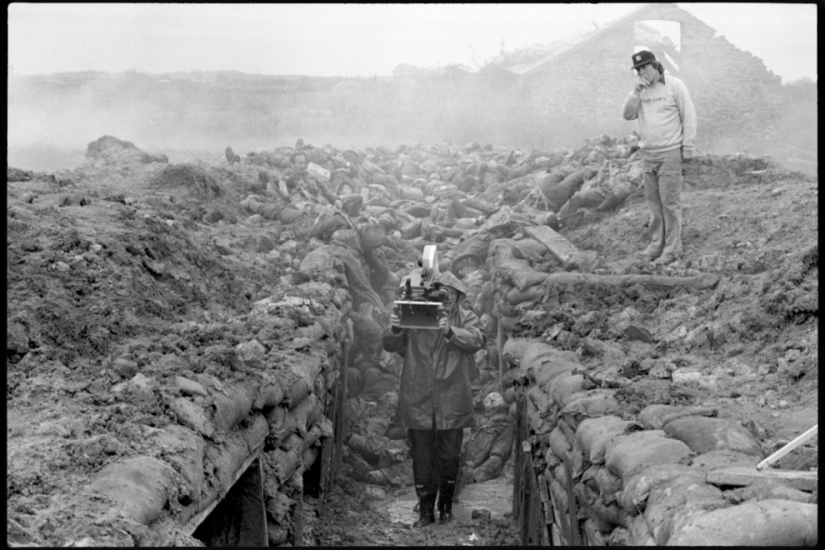 Fotos de detrás de escena de la película de 1982 Pink Floyd - The Wall