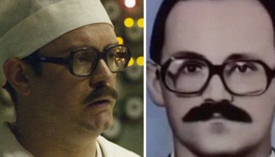 Fotos de los actores de la serie Chernobyl en comparación con los participantes reales en el accidente de Chernobyl Fotos de los actores de la serie Chernobyl en comparación con los participantes reales en el accidente de Chernobyl