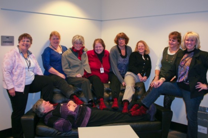 Fotos ridículas y divertidas de fiestas corporativas de Año Nuevo