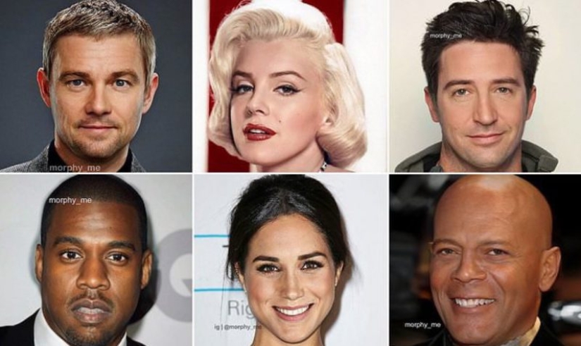 French student joins two star faces into one