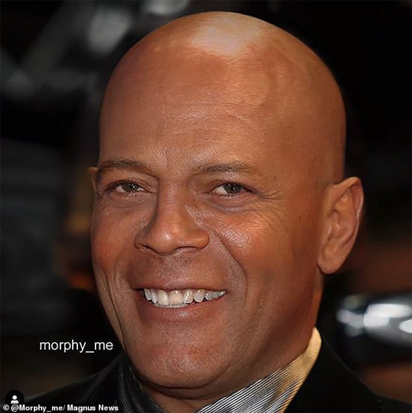 French student joins two star faces into one