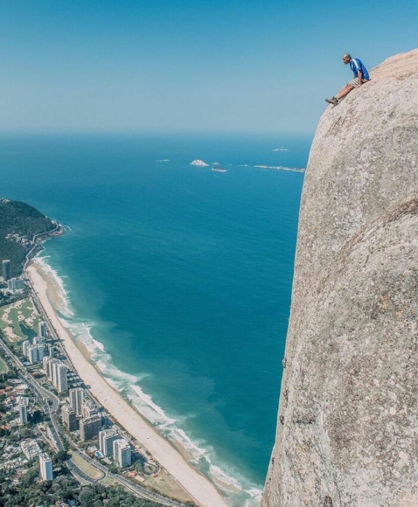 Frightening photos of great heights