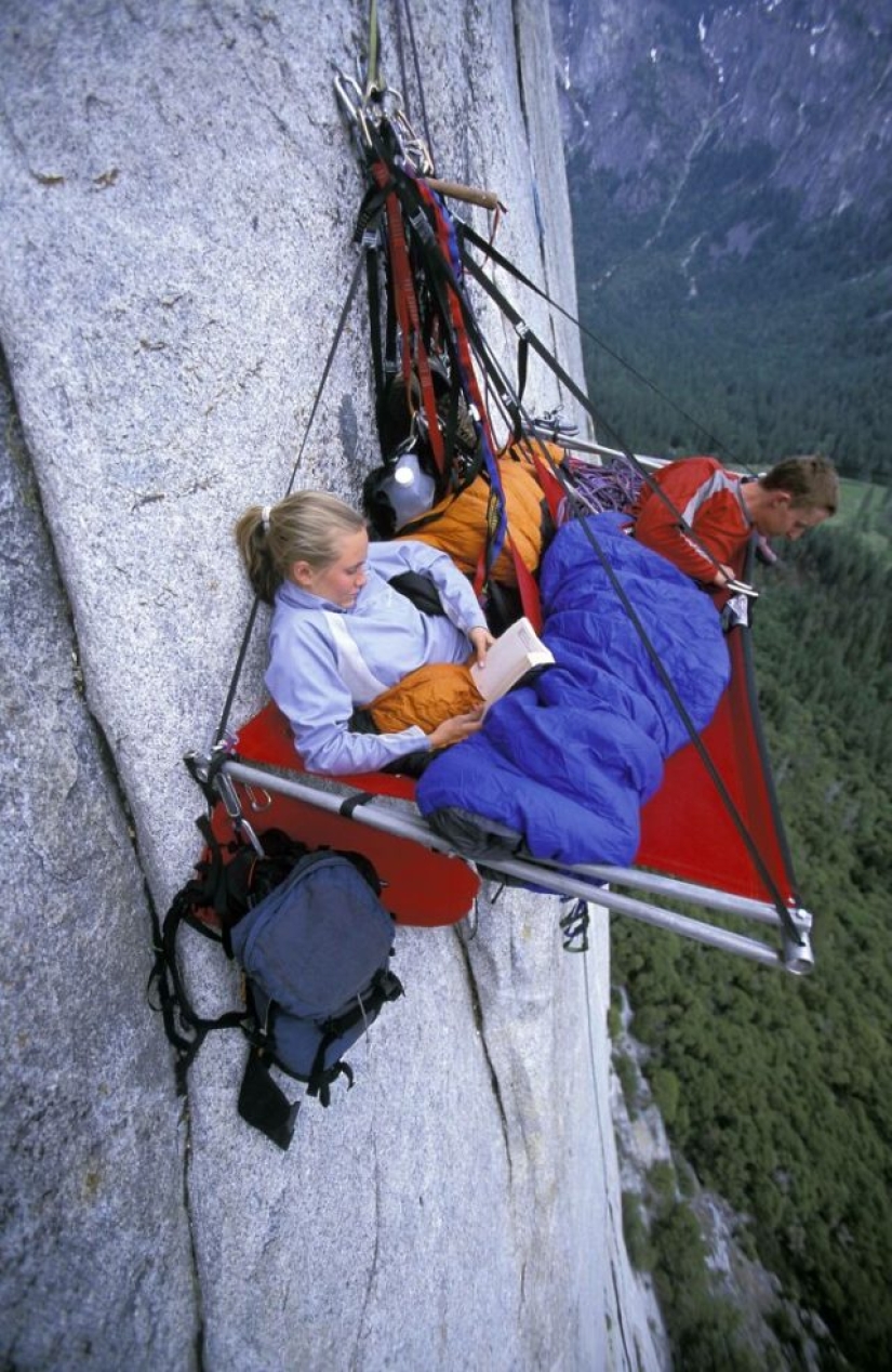 Frightening photos of great heights