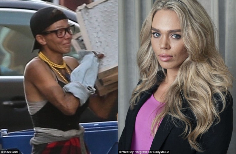 "From princes in the mud": the ex-wife of a Hollywood star, a beautiful model became a homeless woman