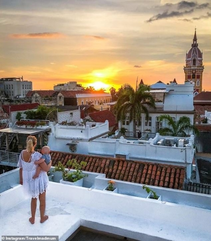 From the decree — all over the world: the mother of two children has visited 88 countries and is not going to stop there