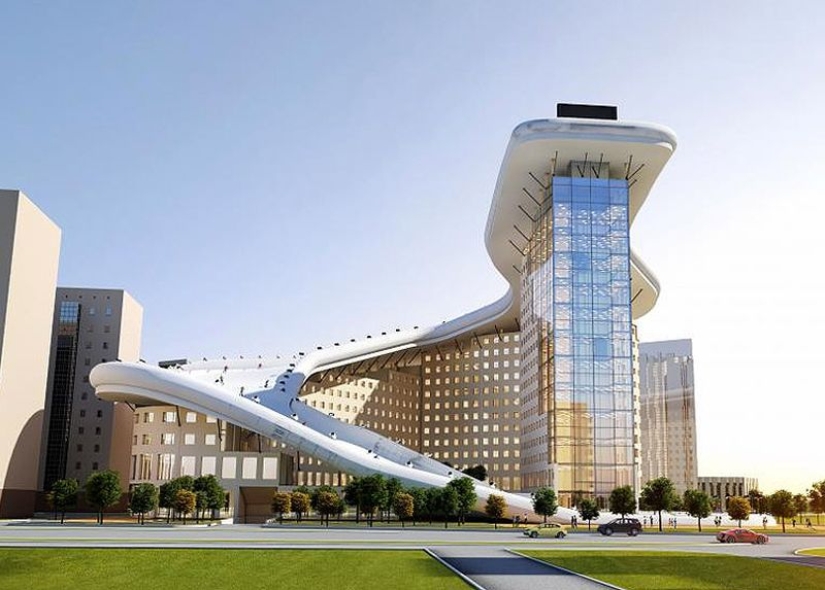 From the threshold to the snowboard: the project of a residential building with a ski slope on the roof