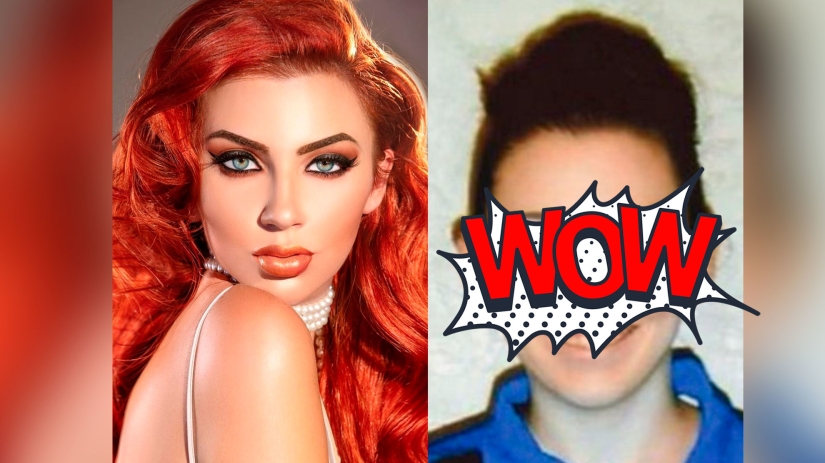 From ugly duckling to Swan go out and date ass: Instagram model showed what she was like in her youth