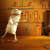 Funny adventures of toilet paper and her friends