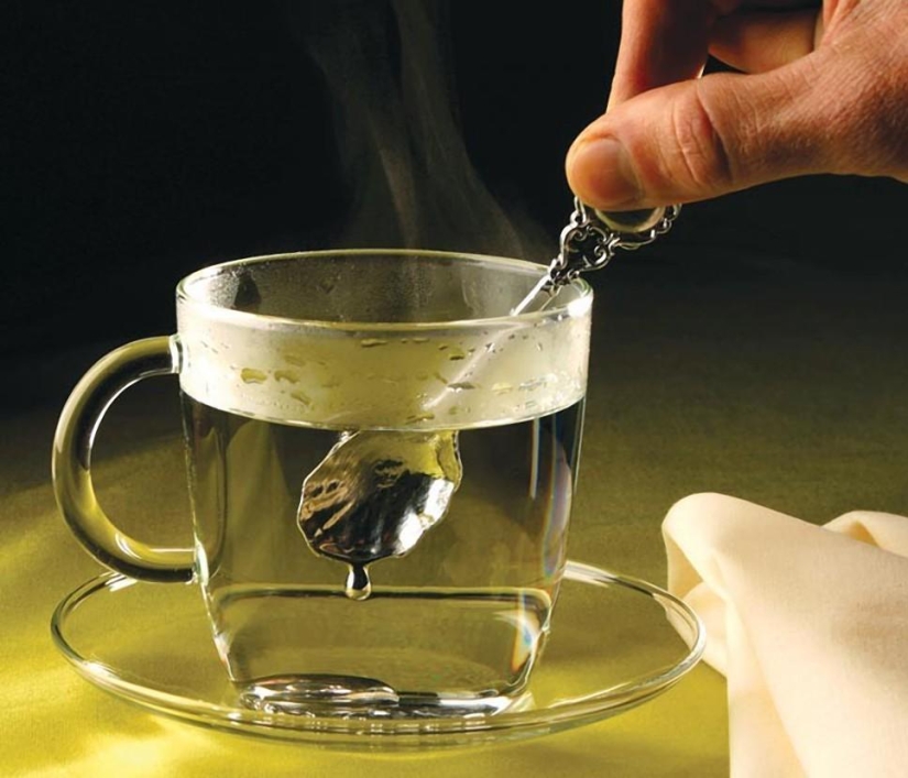 Gallium is a rare metal that melts in your hands