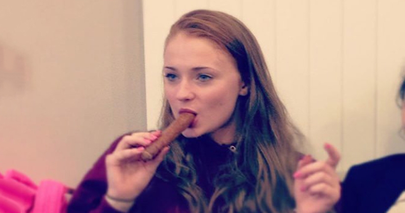 Game of Thrones star Sophie Turner and her love of sausages