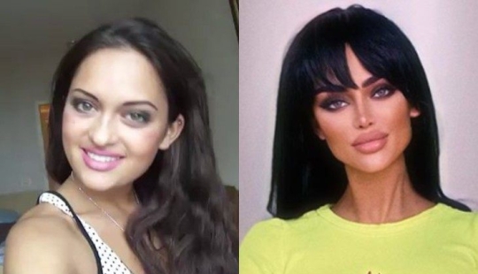 Girls from Instagram, which were quite ordinary, and turned into cartoons