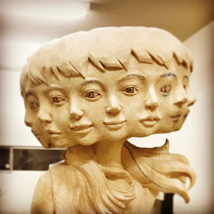 Glitch art: obras de un escultor japonés que harán girar la cabeza Glitch art: obras de un escultor japonés que harán girar la cabeza