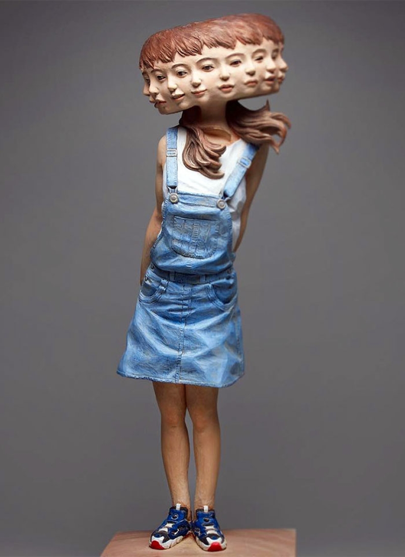 Glitch art: works by a Japanese sculptor that will make your head spin