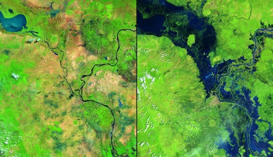 Global Climate Change in NASA Photos: Before and After Global Climate Change in NASA Photos: Before and After