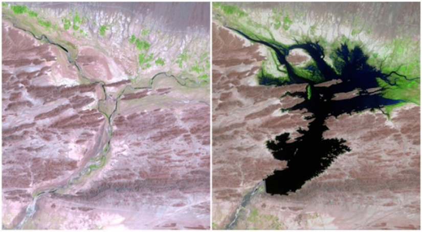 Global Climate Change in NASA Photos: Before and After