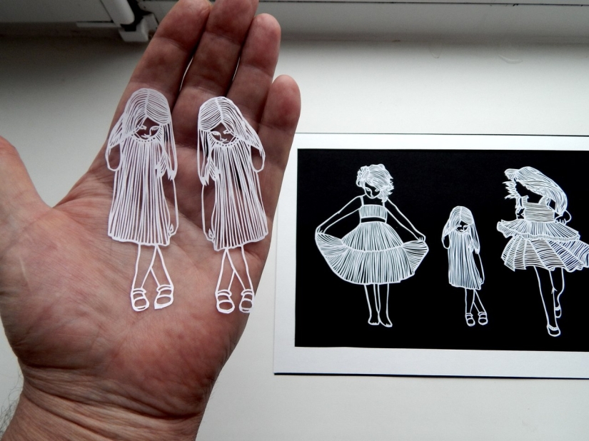 Grandfather from Pskov makes incredible paintings out of paper