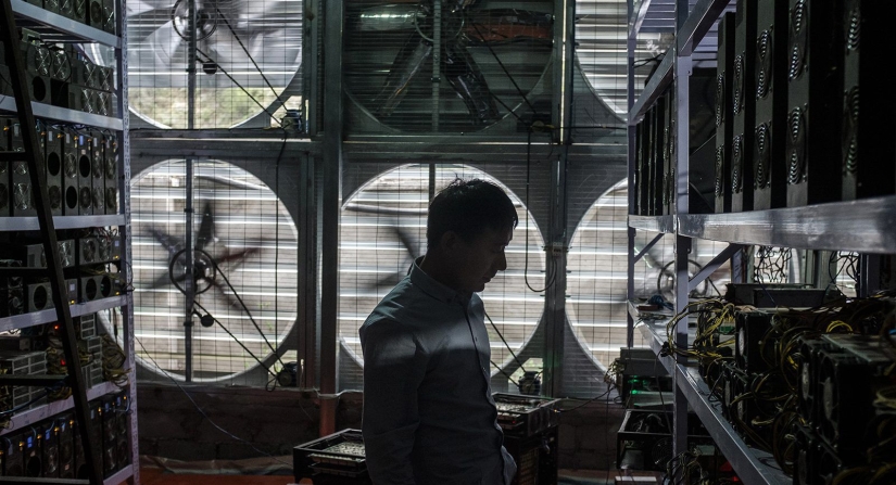 Granja triste: minería de Bitcoin a escala china