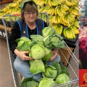 Granny prankster became famous by posing for a Walmart supermarket ad