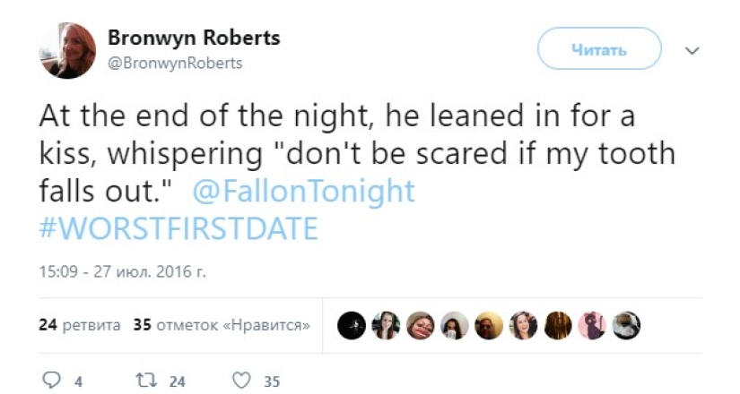 Greed, Infidelity and "Teenage Mutant Ninja Turtles": 18 Tweets about First Dates that will make You Shudder