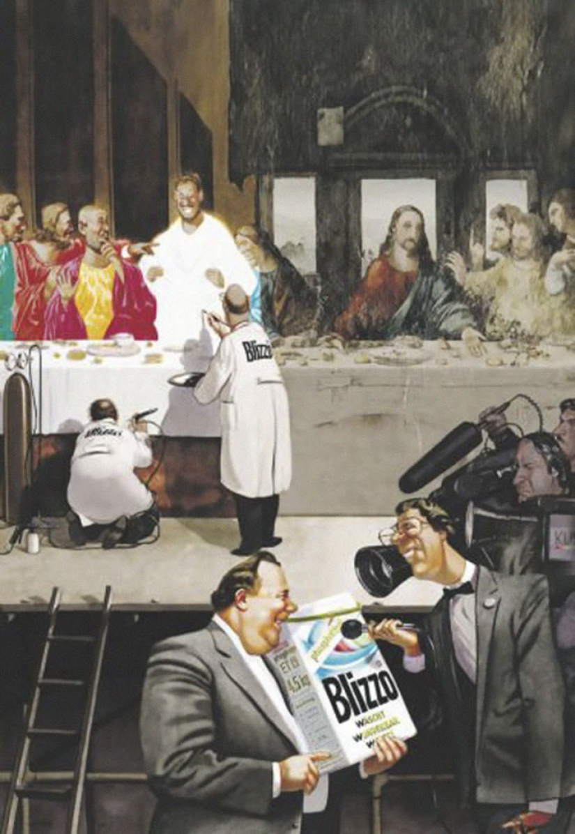 Hacia dónde va nuestro mundo: el dibujante Gerhard Haderer expone los problemas de la sociedad moderna en ilustraciones demasiado honestas Hacia dónde va nuestro mundo: el dibujante Gerhard Haderer expone los problemas de la sociedad moderna en ilustraciones demasiado honestas