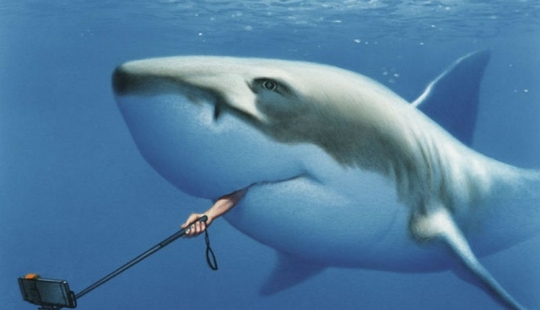 Hacia dónde va nuestro mundo: el dibujante Gerhard Haderer expone los problemas de la sociedad moderna en ilustraciones demasiado honestas Hacia dónde va nuestro mundo: el dibujante Gerhard Haderer expone los problemas de la sociedad moderna en ilustraciones demasiado honestas