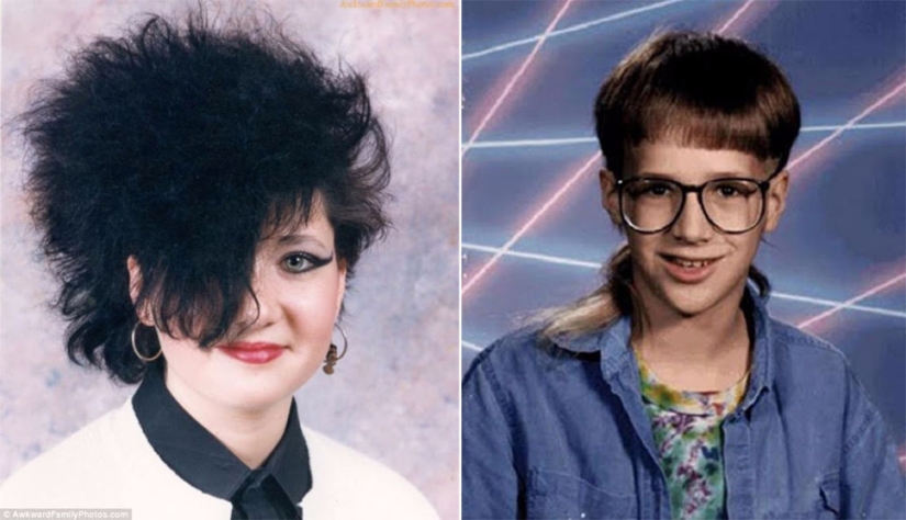 Hairdressers from the 80s and 90s knew how to make a teenager complex about appearance