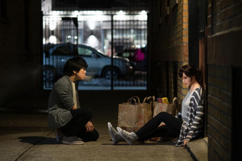 Happy life of a Korean photographer with a sex doll