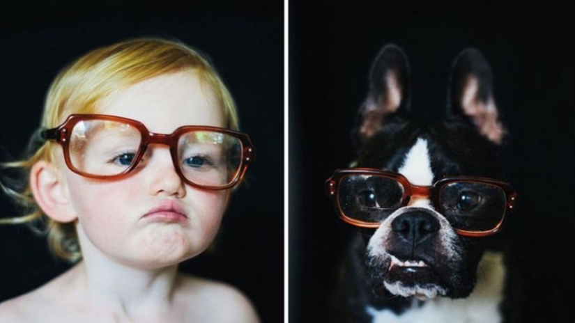 Happy together — a photo story about the growing up of a girl and a puppy