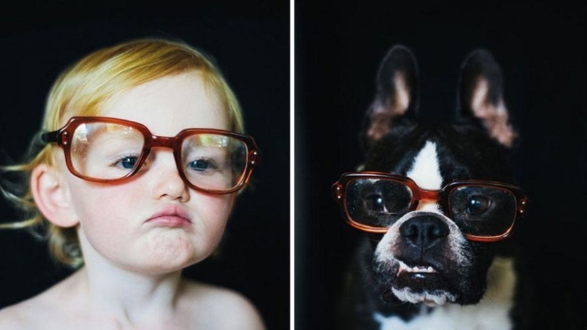 Happy together — a photo story about the growing up of a girl and a puppy