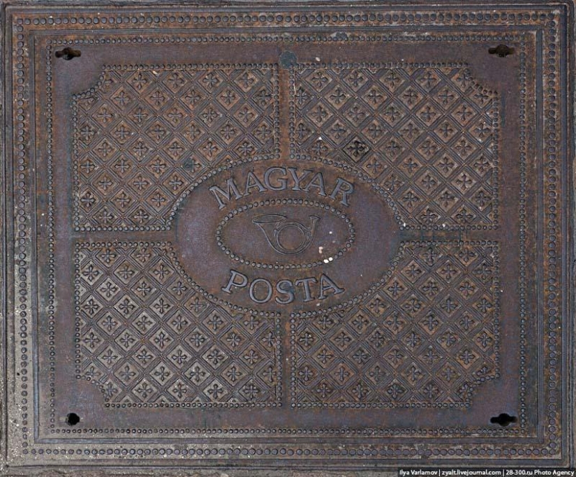 Hatches from different countries of the world