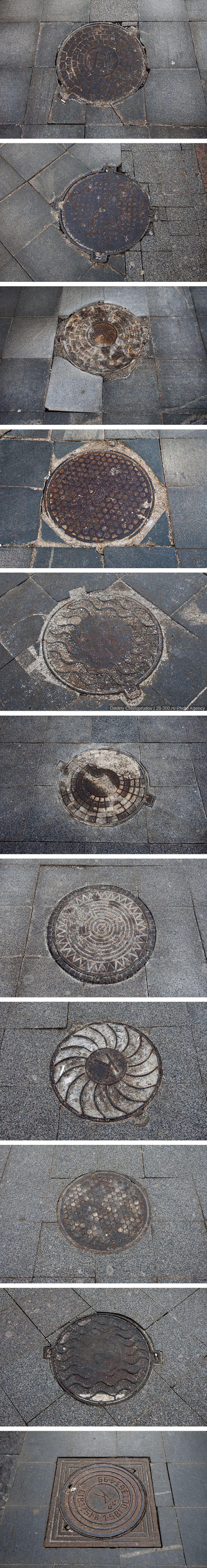 Hatches from different countries of the world