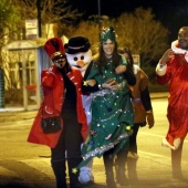 Have fun, have fun celebrating the New Year! Revelers in Leeds have opened the festive binge season