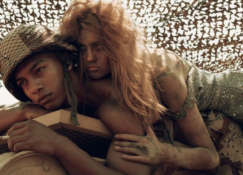 "Haz el amor, no la guerra": El proyecto fotográfico más controvertido de Stephen Maisel