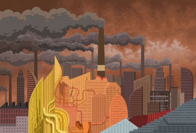 Hemos olvidado la palabra "suficiente", dice el artista satírico John Holcroft Hemos olvidado la palabra "suficiente", dice el artista satírico John Holcroft