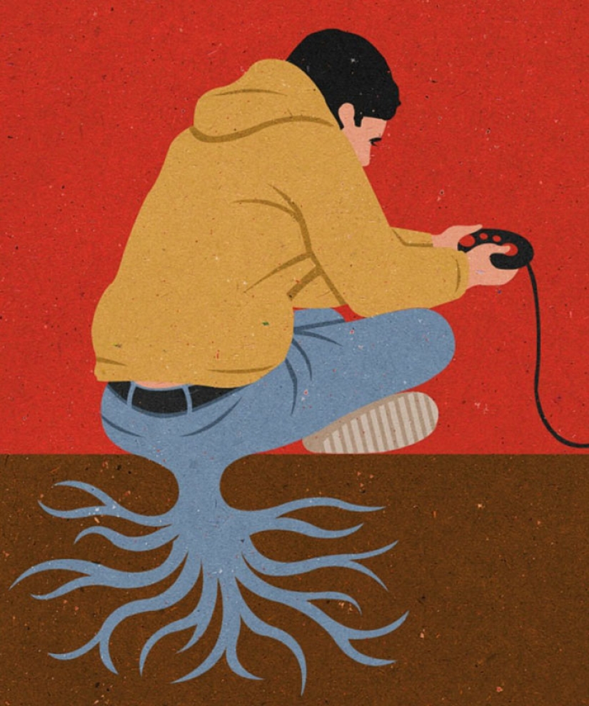 Hemos olvidado la palabra "suficiente", dice el artista satírico John Holcroft Hemos olvidado la palabra "suficiente", dice el artista satírico John Holcroft