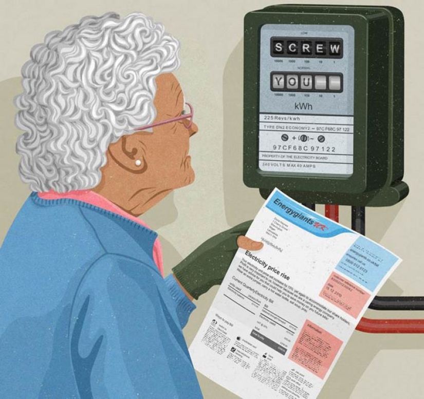 Hemos olvidado la palabra "suficiente", dice el artista satírico John Holcroft Hemos olvidado la palabra "suficiente", dice el artista satírico John Holcroft