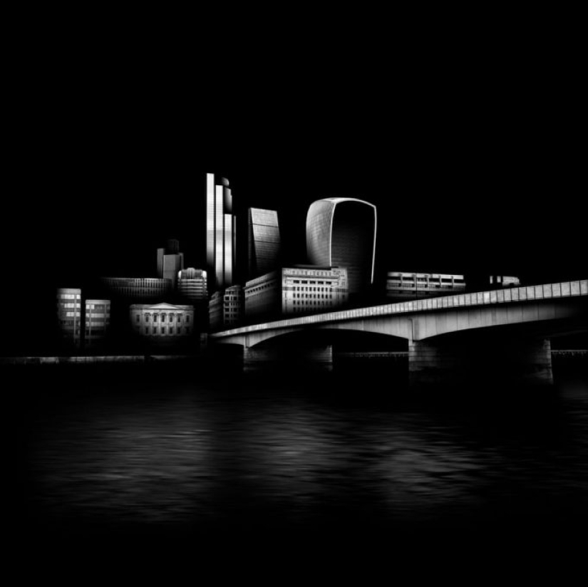 Hermosos edificios en fotografía de arquitectura