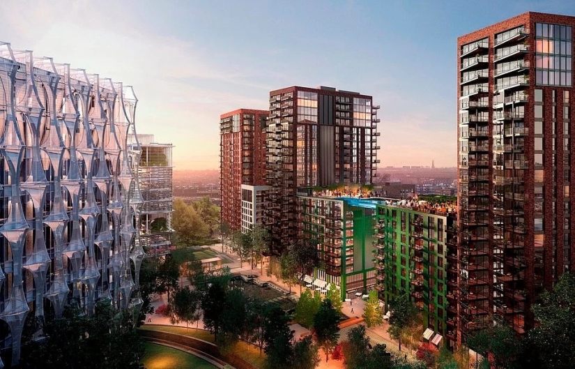 High dive: la primera piscina en el cielo del mundo se está construyendo en Londres