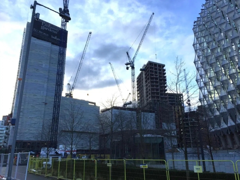 High dive: la primera piscina en el cielo del mundo se está construyendo en Londres