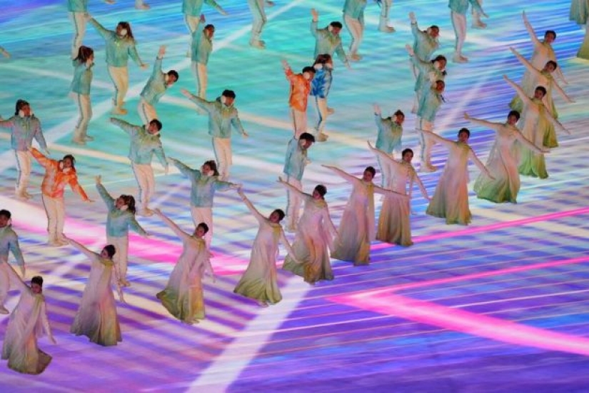 Highlights from the Closing Ceremony of the Beijing Olympics