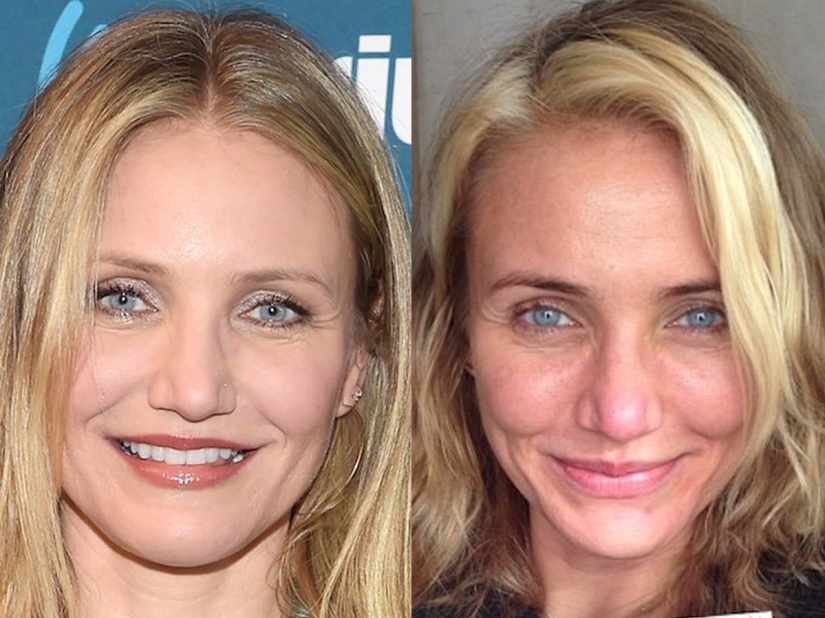 Hollywood actresses post photos on Instagram without makeup, and we like