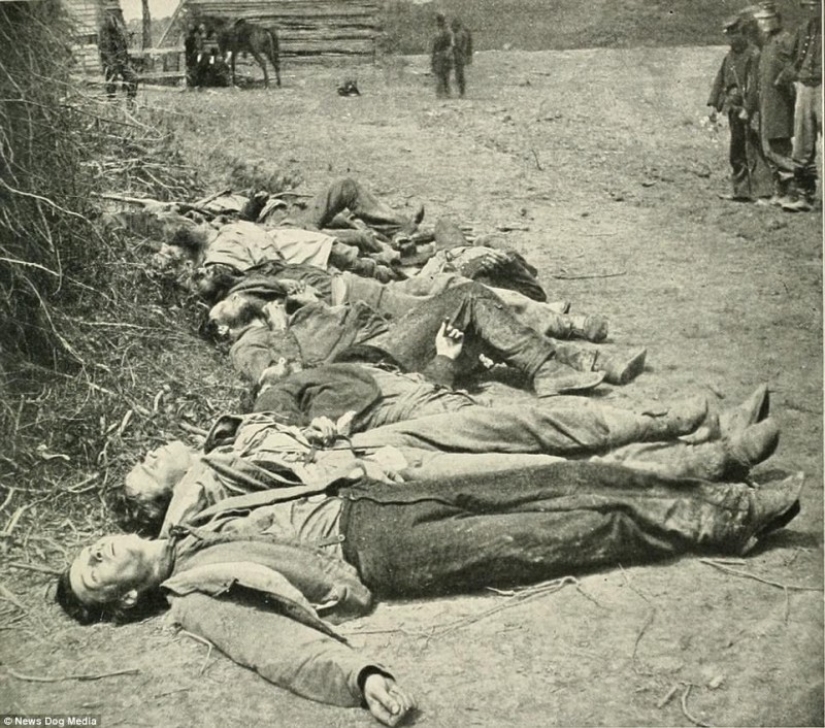 Horrifying photos of victims of the bloodiest war in US history Horrifying photos of victims of the bloodiest war in US history